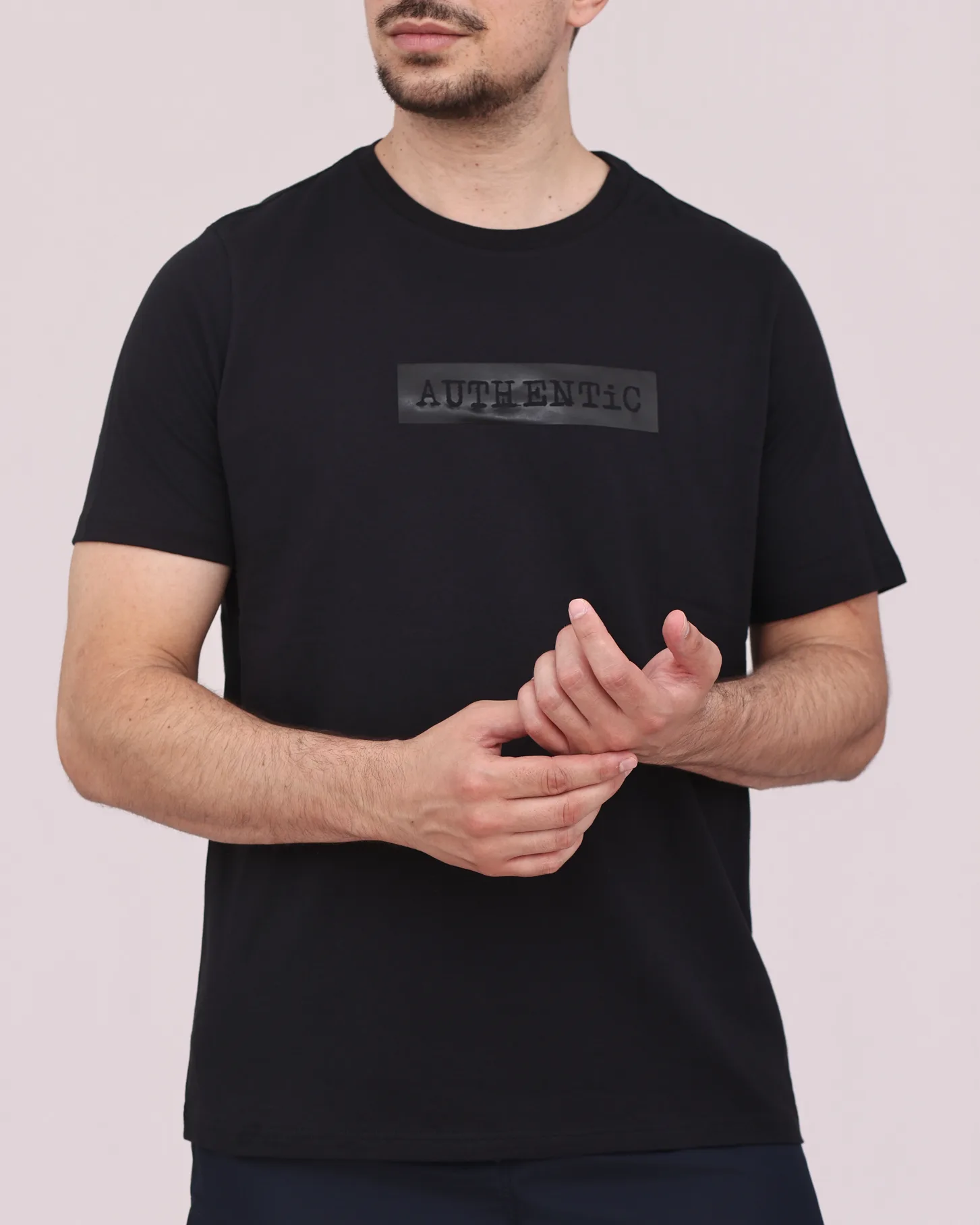 Majica klasik fit Black Label