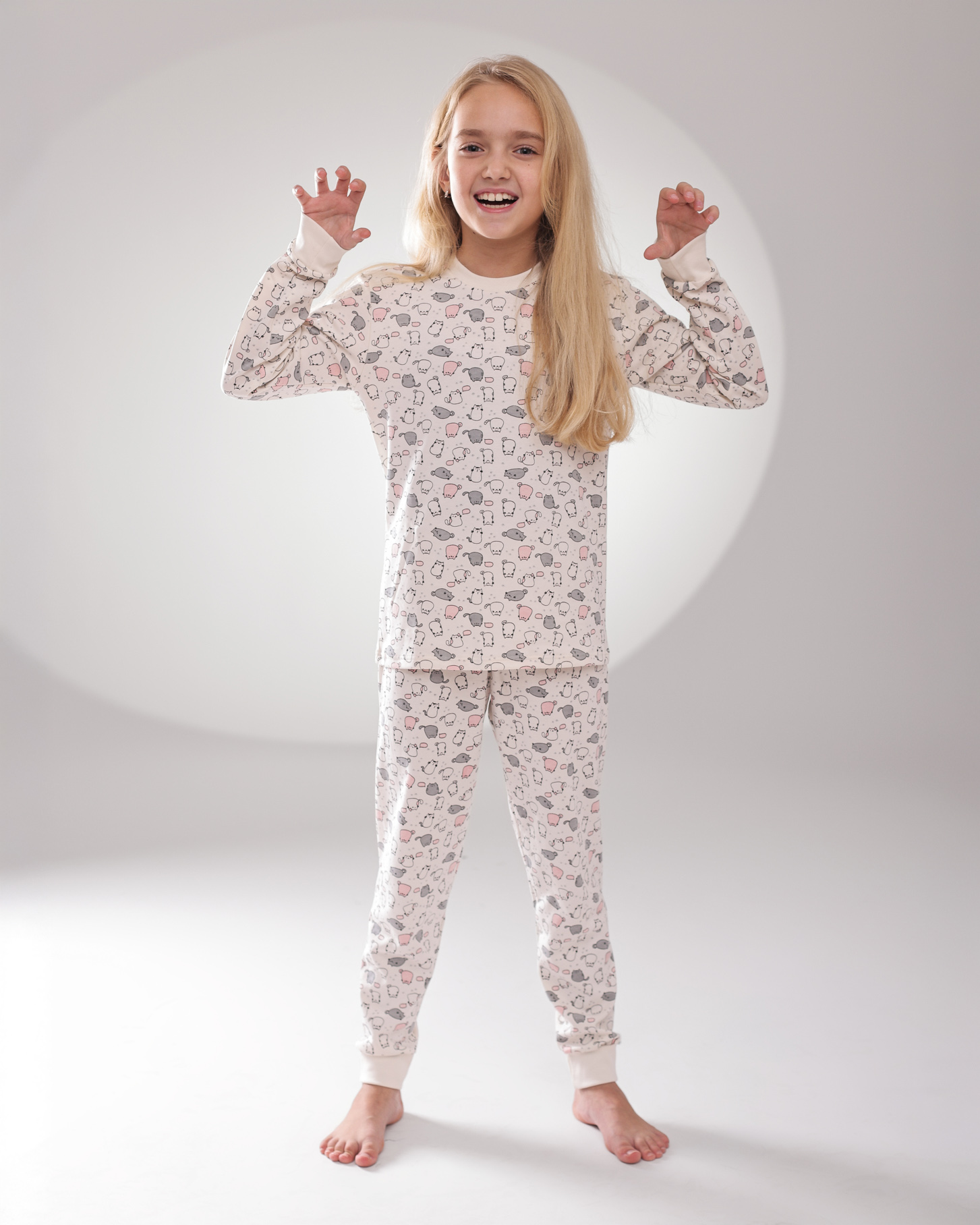 Pidžama za djevojčice Alisa 2-8