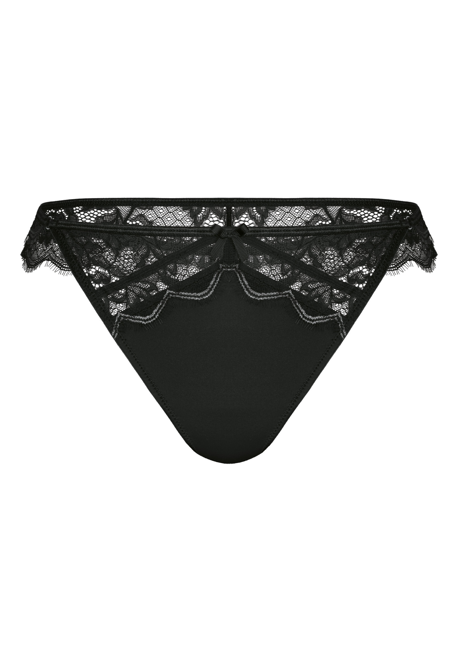 Slip sa čipkom Noir